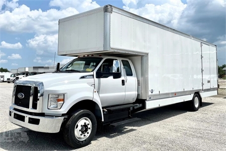 2024 FORD F650 MOVING VAN, EXTENDED CAB, 
