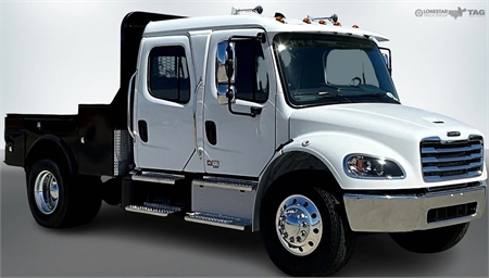 2024 FREIGHLINER M2 106 FLATBED TRUCK, CREW CAB