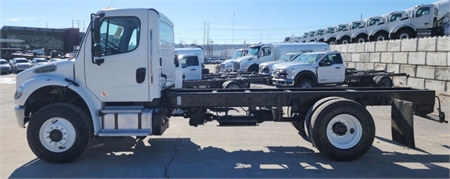 2017 FREIGHTLINER M2 106 4X4 CAB AND CHASSIS, 
