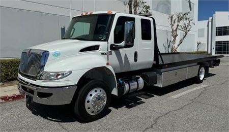 2017 FREIGHTLINER M2 106 ROLLBACK TOW TRUCK, EXTENDED CAB, 