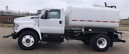 2017 FORD F750 WATER TRUCK, 