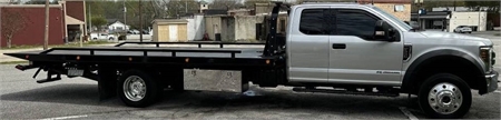 2019 FORD F550 XLT ROLLBACK TOW TRUCK, EXTENDED CAB, 